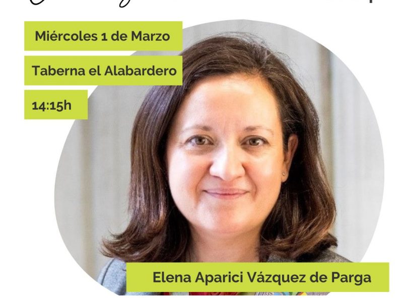 Encuento de Amep con Elena Aparici Vazquez de Parga