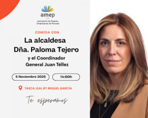 Comida con la Alcaldesa Paloma Tejero
