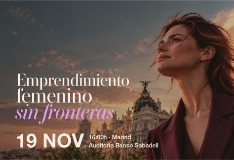 Emprendimiento femenino sin fronteras · 19 de noviembre, Madrid
